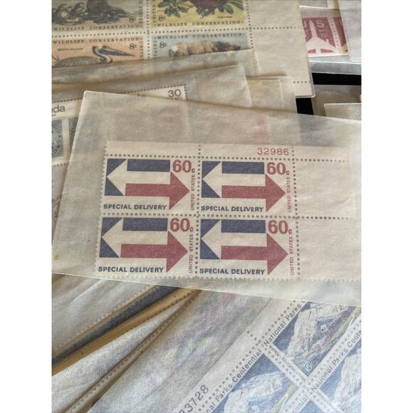 Lot of 100+ Stamps Mint / Used Postage Bird Hunting George Washington Air Mail - Picture 7 of 10